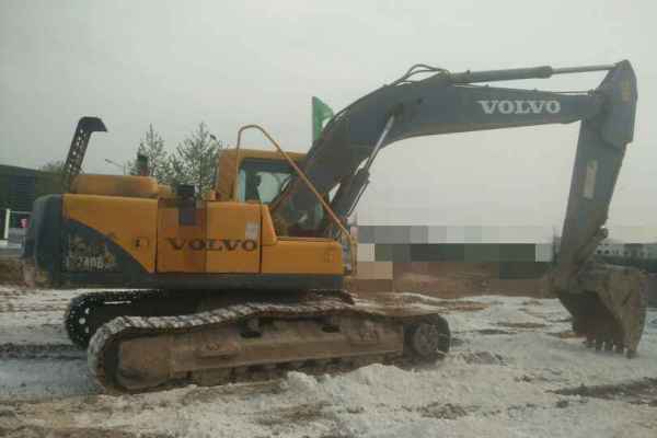 陕西出售转让二手10000小时2008年沃尔沃EC210B挖掘机