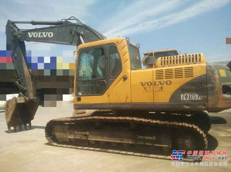 陕西出售转让二手6500小时2009年沃尔沃EC210BLC挖掘机
