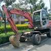 山西出售转让二手4000小时2013年福建劲工轮挖JG608S挖掘机