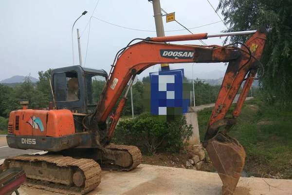 山东出售转让二手9500小时2006年斗山DH55挖掘机