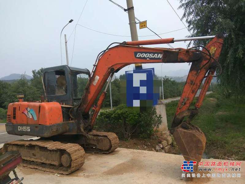 山东出售转让二手9500小时2006年斗山DH55挖掘机