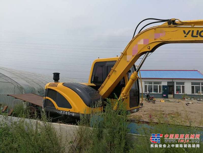 吉林出售转让二手12000小时2008年玉柴YC85挖掘机
