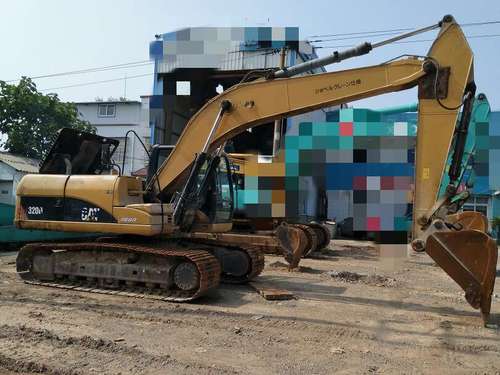 河南出售转让二手7800小时2011年卡特彼勒320D挖掘机
