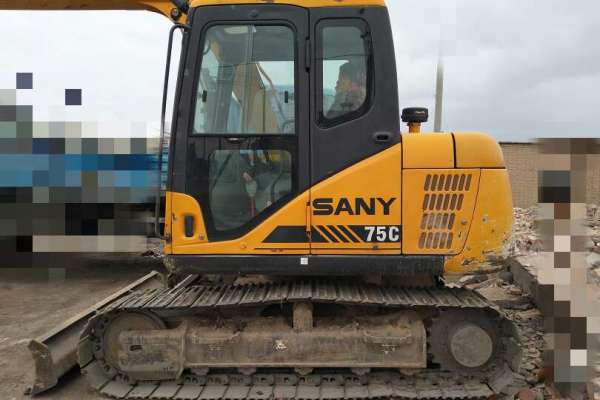 甘肃出售转让二手7000小时2011年三一重工SY75C挖掘机