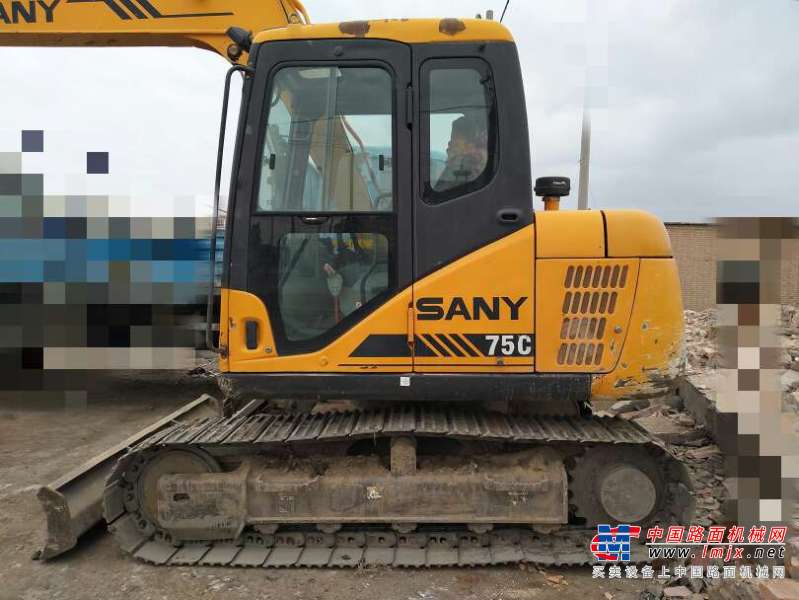 甘肃出售转让二手7000小时2011年三一重工SY75C挖掘机