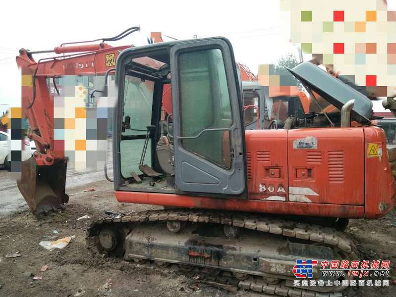 河北出售转让二手18500小时2007年恒特重工HT80挖掘机