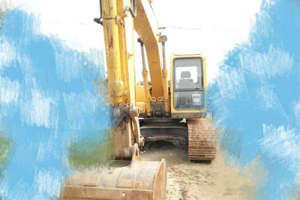河北出售转让二手8520小时2009年玉柴YC135挖掘机