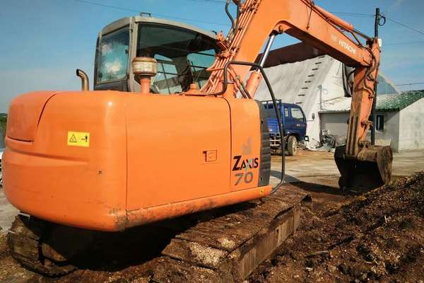 辽宁出售转让二手6000小时2010年日立EX70挖掘机