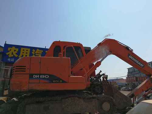 吉林出售转让二手5000小时2011年斗山DH80GOLD挖掘机