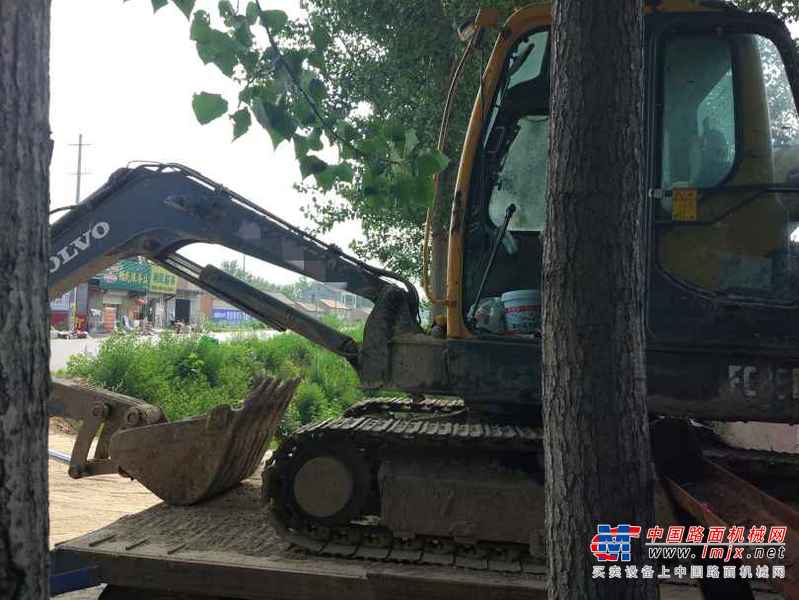 山东出售转让二手12000小时2009年沃尔沃EC55BPRO挖掘机