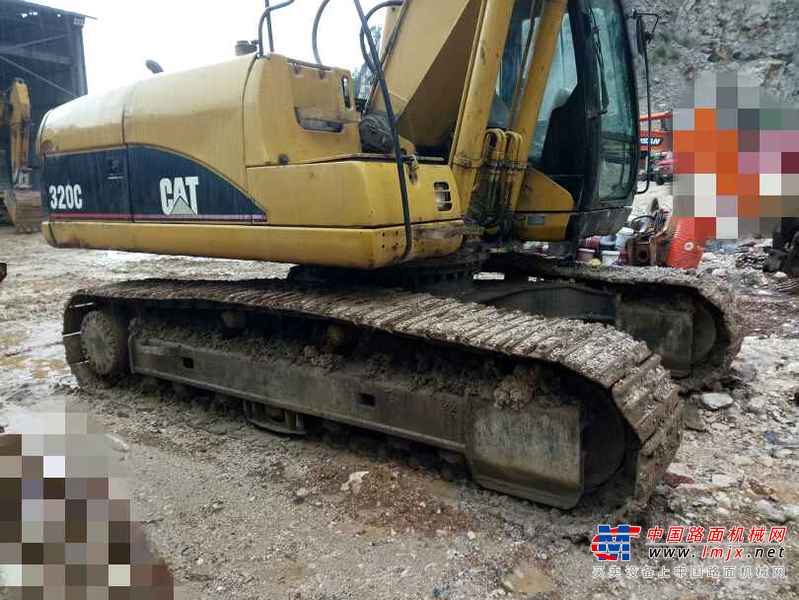贵州出售转让二手9985小时2007年卡特彼勒320C挖掘机