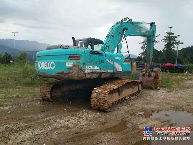 云南出售转让二手6583小时2011年神钢SK260LC挖掘机