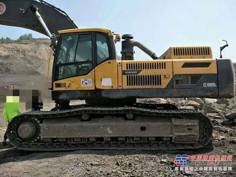 山西出售转让二手9391小时2012年沃尔沃EC480DL挖掘机