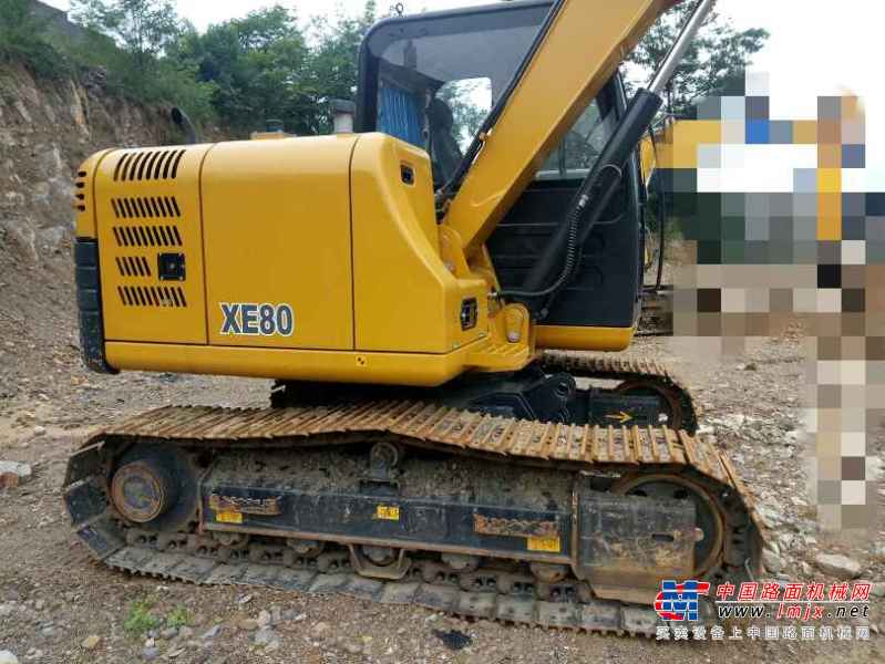 贵州出售转让二手604小时2014年徐工XE80挖掘机