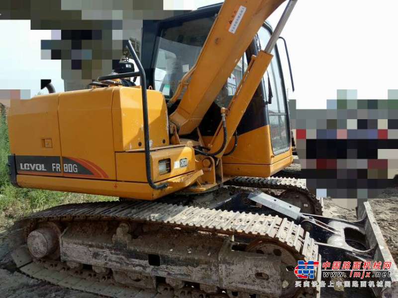 辽宁出售转让二手9800小时2010年福田雷沃FR80G挖掘机