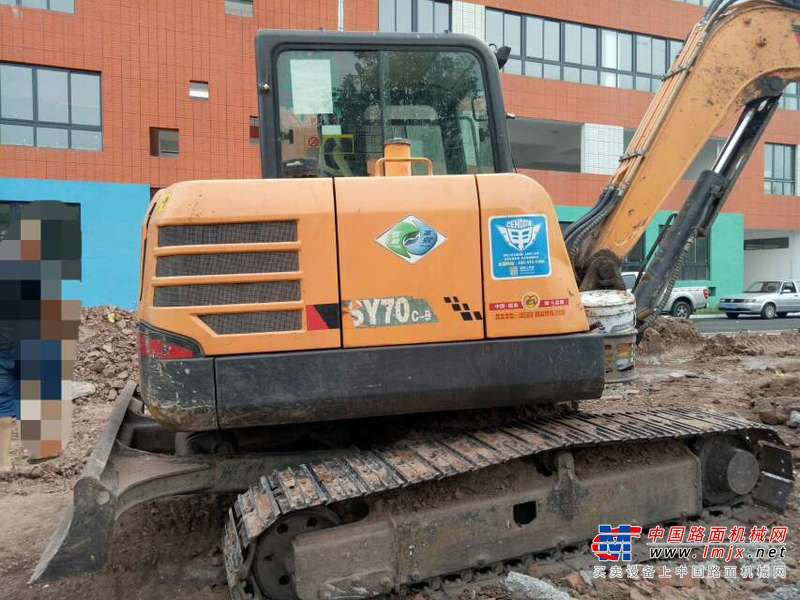 四川出售转让二手6130小时2014年三一重工SY55C挖掘机
