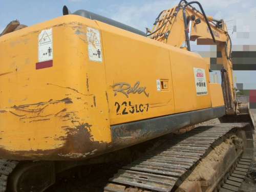 辽宁出售转让二手12050小时2008年现代R225LC挖掘机
