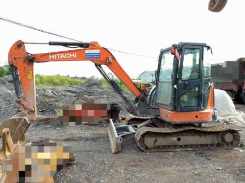 四川出售转让二手3000小时2015年日立ZX55USR挖掘机