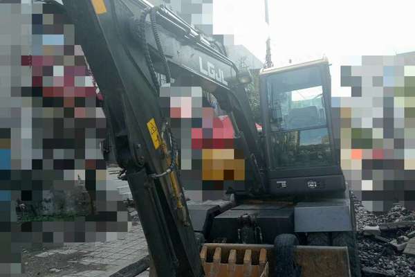 辽宁出售转让二手3200小时2014年临工金利轮挖LG680BM挖掘机