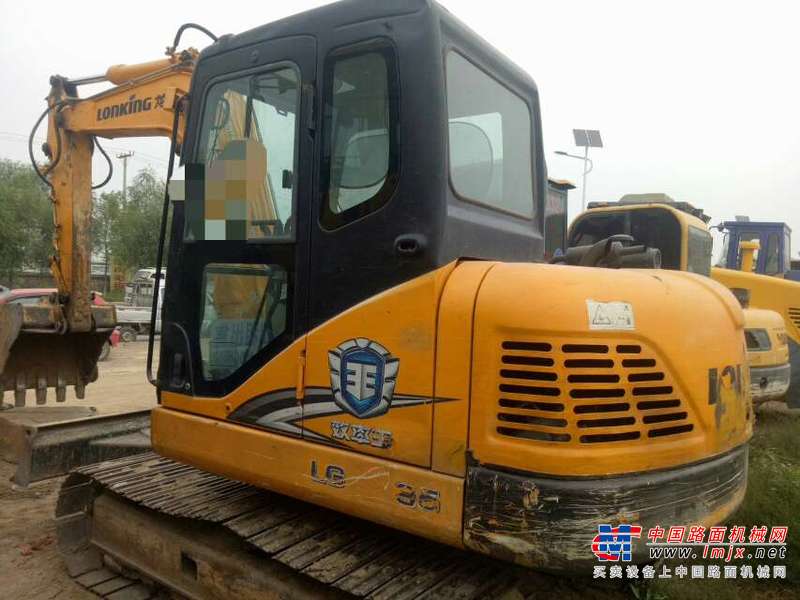 辽宁出售转让二手7000小时2011年龙工LG6085挖掘机