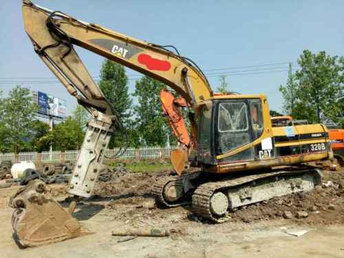 四川出售转让二手25000小时2003年卡特彼勒320B挖掘机