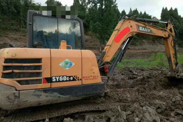 四川出售转让二手6233小时2013年三一重工SY60C挖掘机