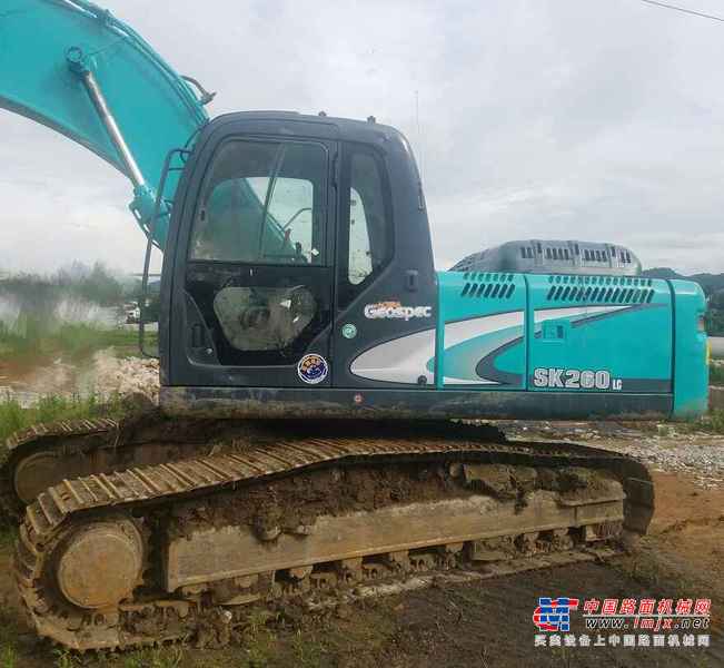贵州出售转让二手9850小时2009年神钢SK260LC挖掘机