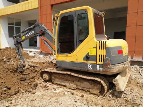 山东出售转让二手7523小时2011年沃尔沃EC55BPRO挖掘机