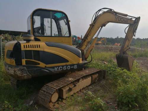 四川出售转让二手8300小时2012年玉柴YC60挖掘机