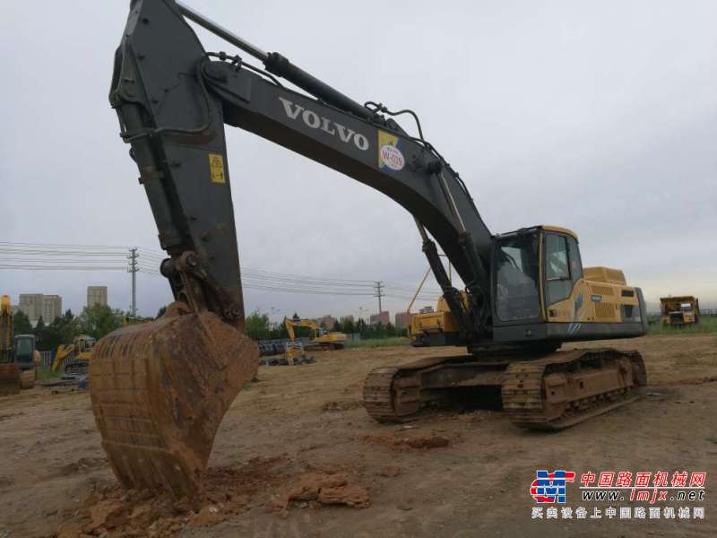 内蒙古出售转让二手6000小时2011年沃尔沃EC480DL挖掘机
