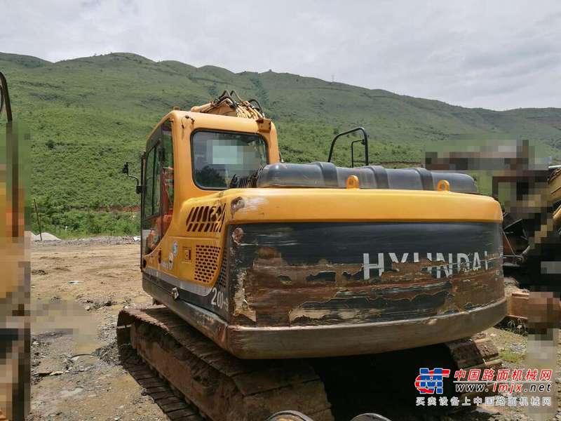 云南出售转让二手7835小时2013年现代R150LC挖掘机