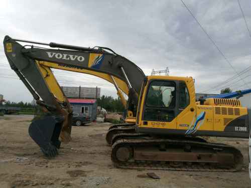 黑龙江出售转让二手5000小时2014年沃尔沃EC200B挖掘机