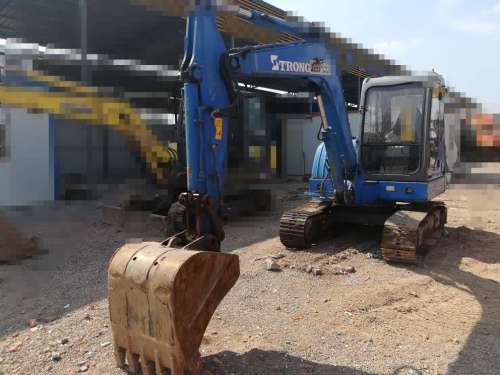 陕西出售转让二手6000小时2011年山重建机GC60挖掘机
