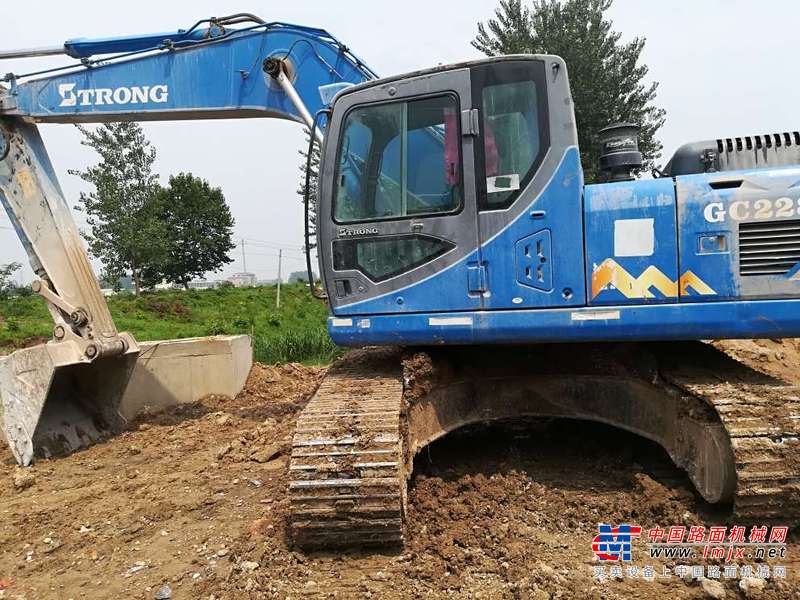 安徽出售转让二手8000小时2011年山重建机GC228挖掘机