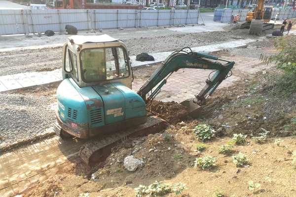 四川出售转让二手9500小时2010年山河智能SWE55挖掘机