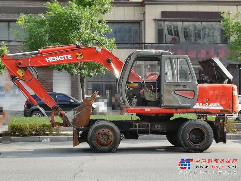 辽宁出售转让二手6000小时2007年恒特重工轮挖HTL100A挖掘机