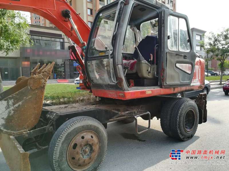 辽宁出售转让二手6000小时2007年恒特重工轮挖HTL100A挖掘机