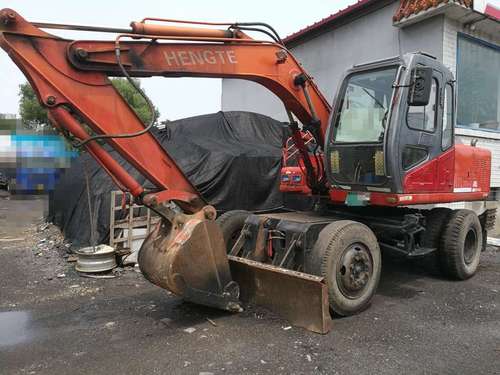 辽宁出售转让二手3200小时2008年恒特重工轮挖HTL100A挖掘机
