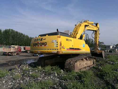 山东出售转让二手4329小时2006年住友SH350挖掘机
