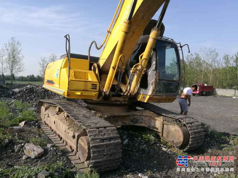 山东出售转让二手4329小时2006年住友SH350挖掘机