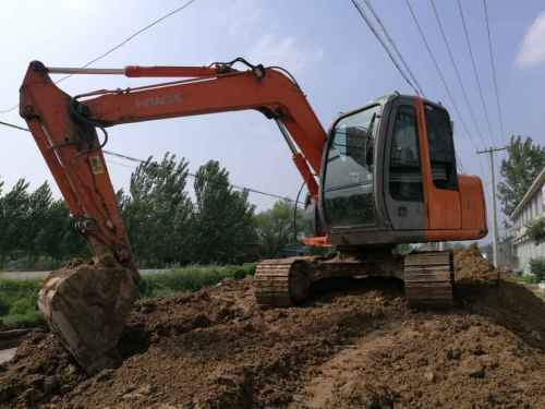 山东出售转让二手10500小时2009年日立ZX70挖掘机
