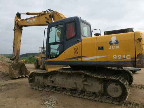 吉林出售转让二手6000小时2009年山重建机JCM921C挖掘机