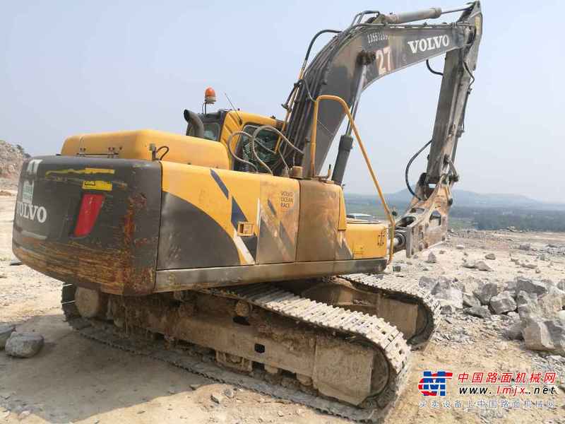 山东出售转让二手4132小时2012年沃尔沃EC210B挖掘机