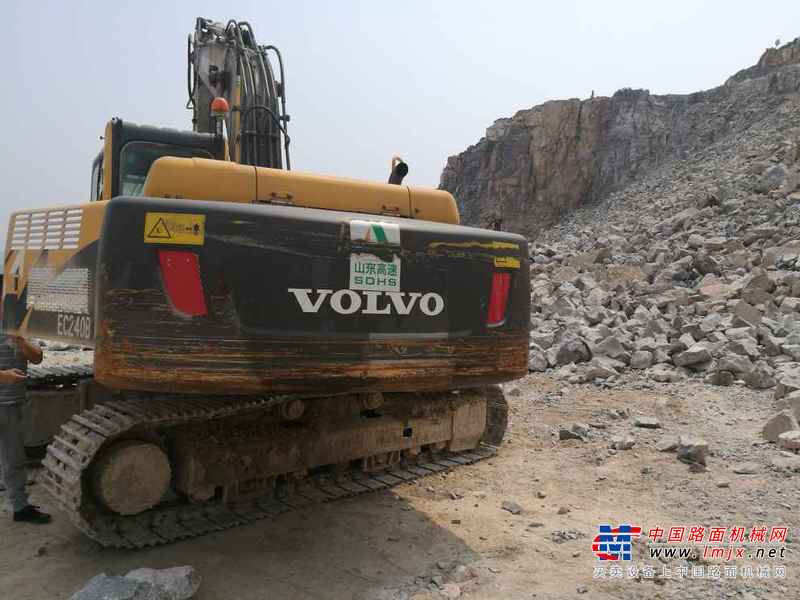 山东出售转让二手4132小时2012年沃尔沃EC210B挖掘机