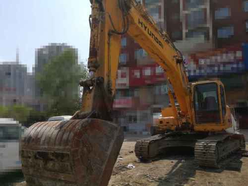 辽宁出售转让二手8000小时2006年现代R225LC挖掘机