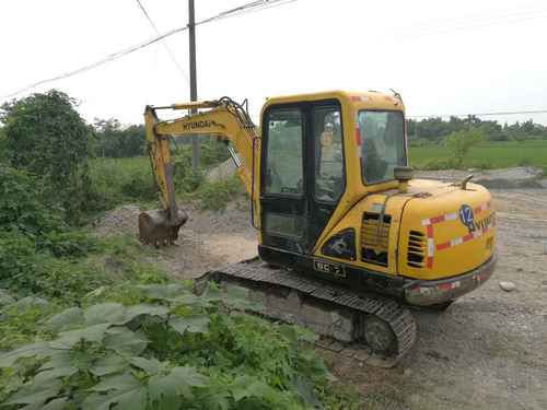 四川出售转让二手14000小时2008年现代R60挖掘机