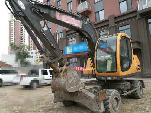 辽宁出售转让二手5000小时2011年詹阳动力轮挖JYL80挖掘机