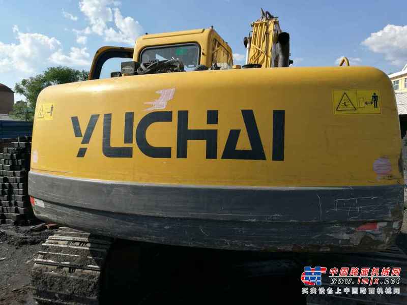 黑龙江出售转让二手10000小时2009年玉柴YC135挖掘机