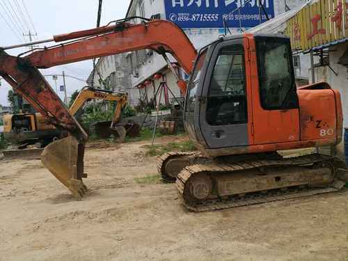 安徽出售转让二手11000小时2011年日立ZX70挖掘机