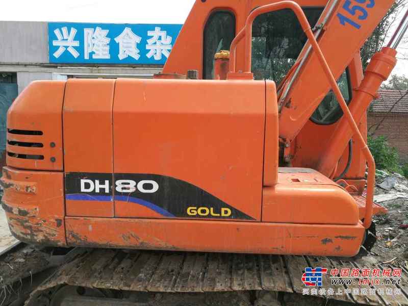 吉林出售转让二手6800小时2012年斗山DH80GOLD挖掘机